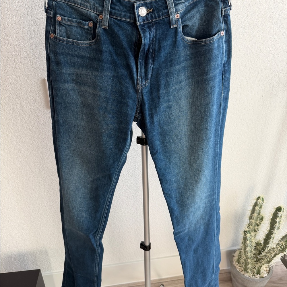 PAIGE Normandie Slim Jeans | Sandstone Dark Wash | Men’s 30 x 33